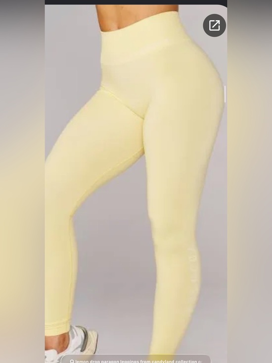 Paragon Fitwear Pants - Paragon Fitwear Candyland collection- RecStretch Lemon Drop Legging Original